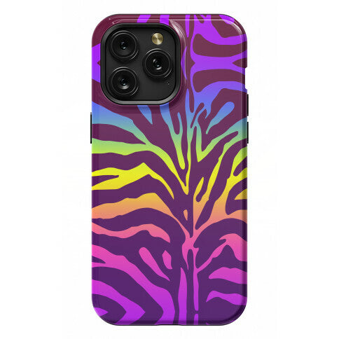 Rainbow Zebra Phone Case